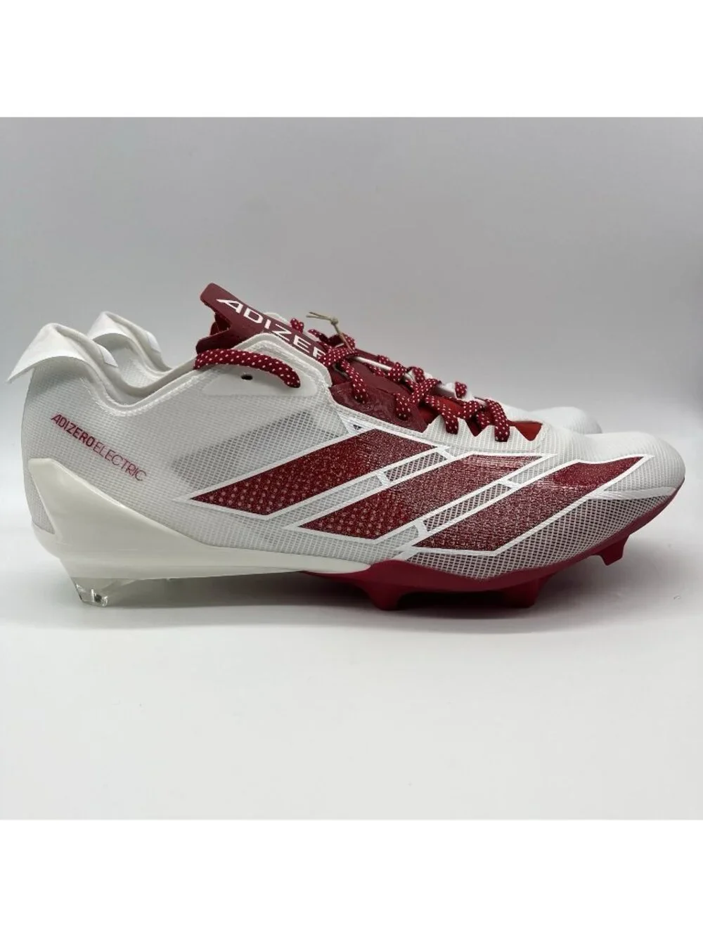adidas Adizero Electric Men's Football Cleats White Red Size 11 IE6288